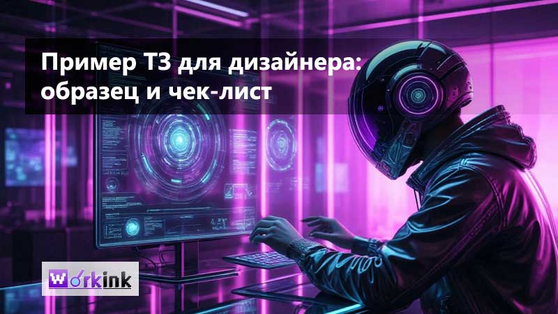 Пример ТЗ для дизайнера: готовый образец брифа, требований и приёмки