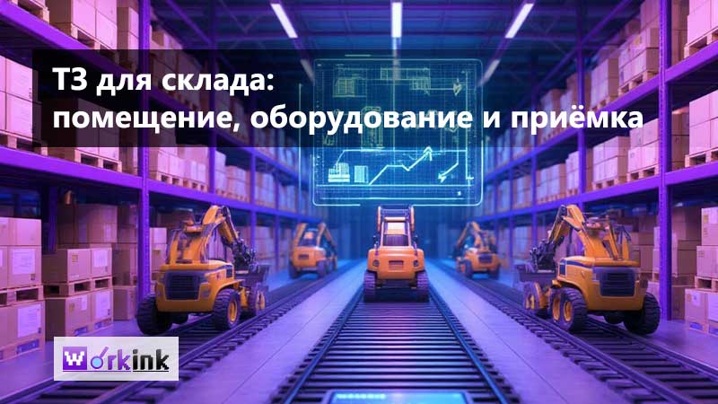 ТЗ для склада: как описать помещение, оборудование и процессы, чтобы груз не терялся