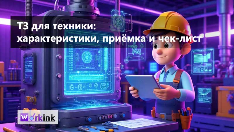 ТЗ для техники: как составить задание на оборудование, приборы и машины без переделок