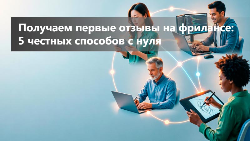 Как получить первые отзывы на фрилансе: 5 честных способов с нуля