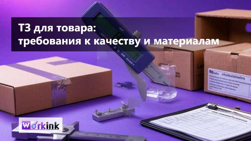 ТЗ для товара: как прописать материалы, размеры и требования к качеству
