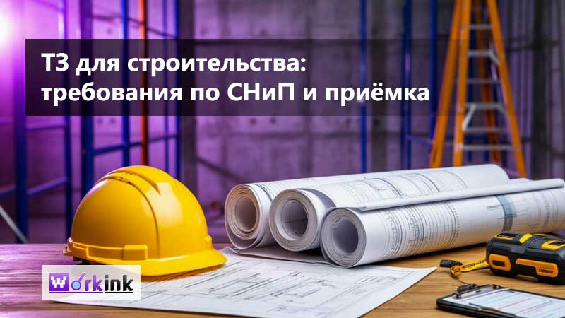 ТЗ для строительства: требования по СНиП, график и акты скрытых работ