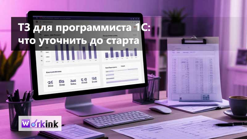 ТЗ для программиста 1С: что уточнить у заказчика до старта доработки