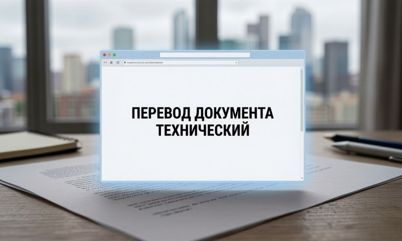 Технический перевод документации